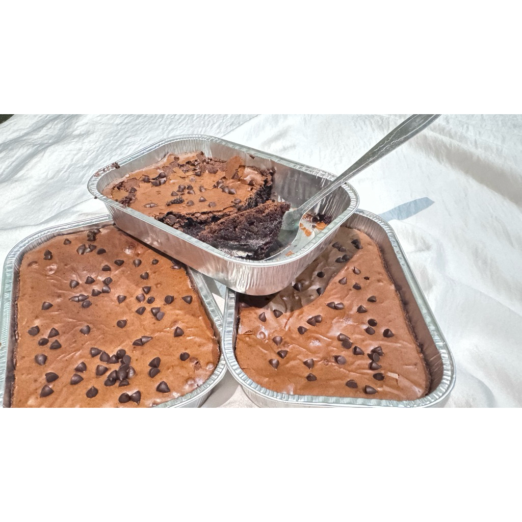 

Fudgy Brownies enak crunchy dan lumer