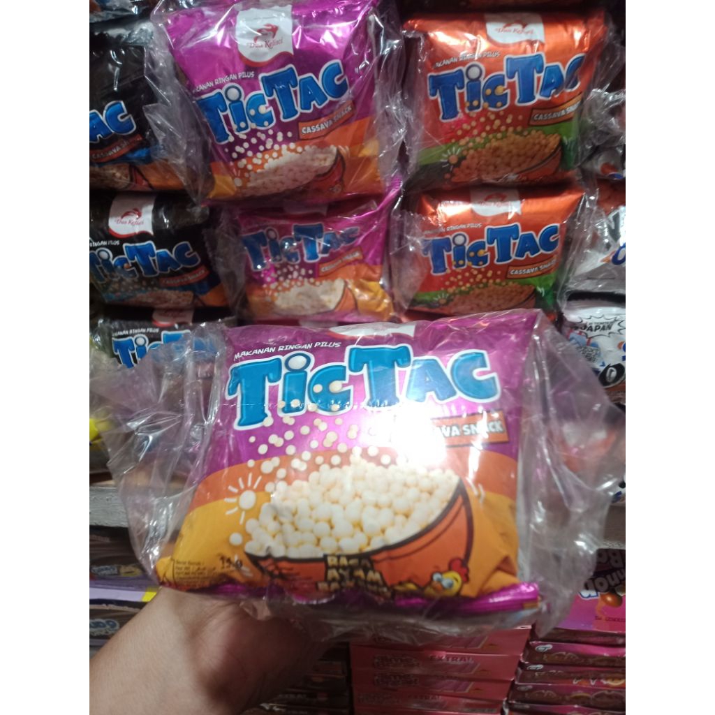 

Tic Tac Makanan Ringan Pilus Rasa Ayam Bawang 10Pcs