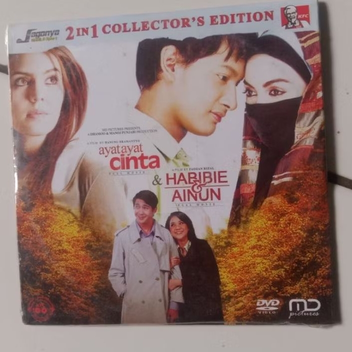 DVD Original 2 In Collectors Edition Ayat Ayat Cinta & Habibie & Ainun Segel