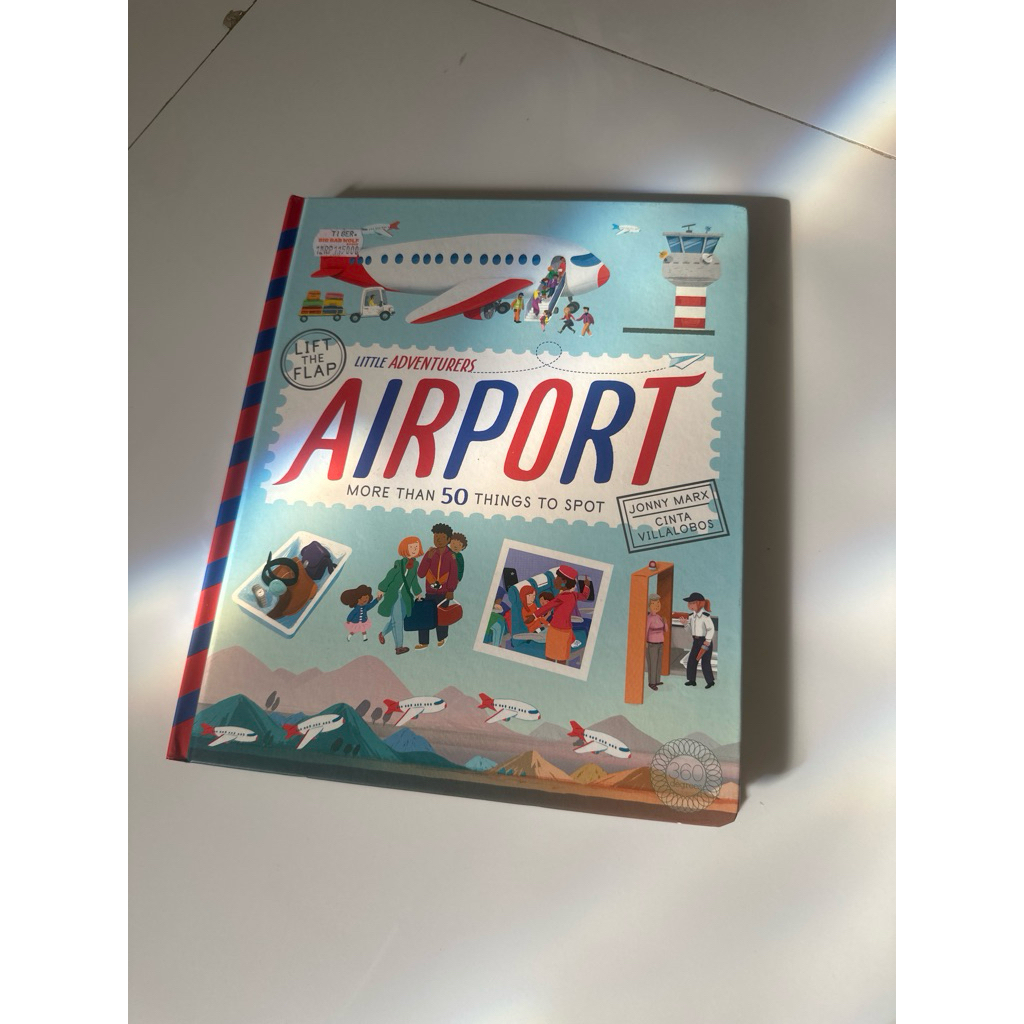 little adventures airport lift the flap book new