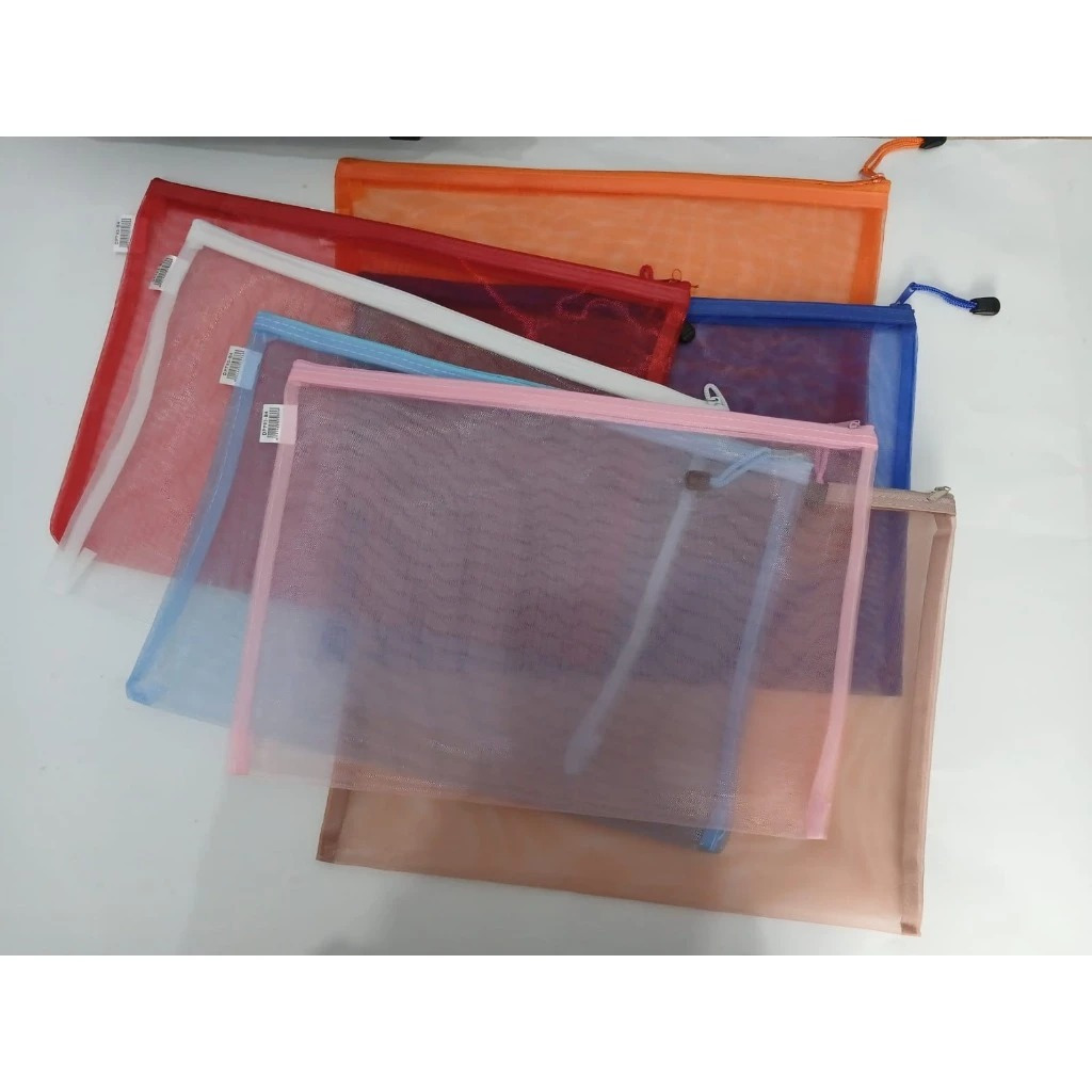 

HOMBO - TAS DOKUMEN / DOKUMEN BAG / ZIPPER BAG B4 DP793 SLETING JARING