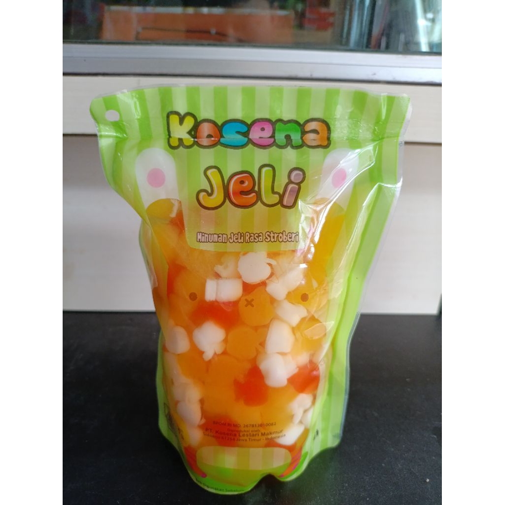

KOSENA JELLY RASA STROBERI MOTIF @500GR