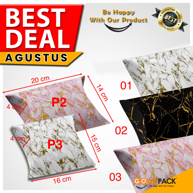 

Kotak Souvenir|Pillow|Kado|Hadiah|GifT|Serbaguna|Dus|Box|Packaging|P3