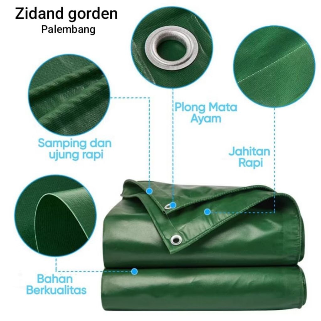 Terpal Hijau Tebal A20 Premium