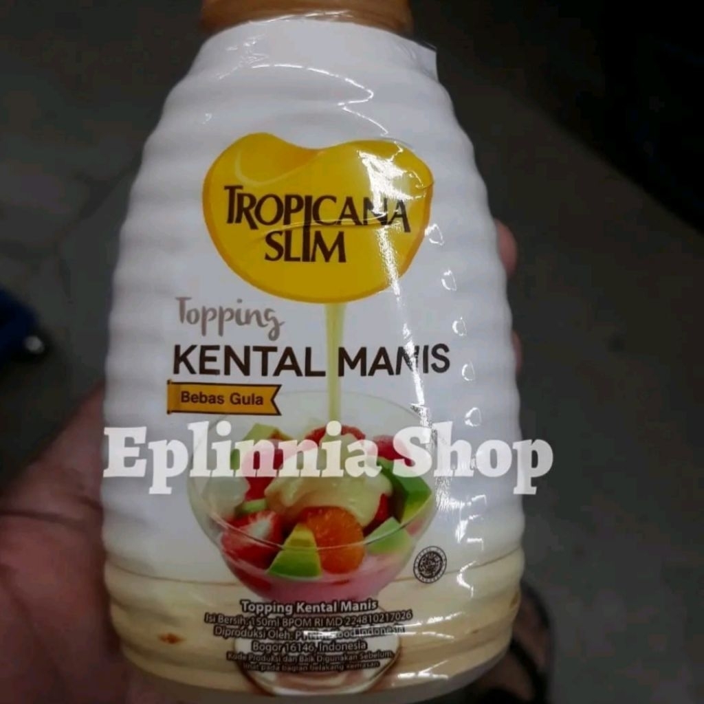 

Tropicana Slim Topping Kental Manis Bebas Gula 150 ml