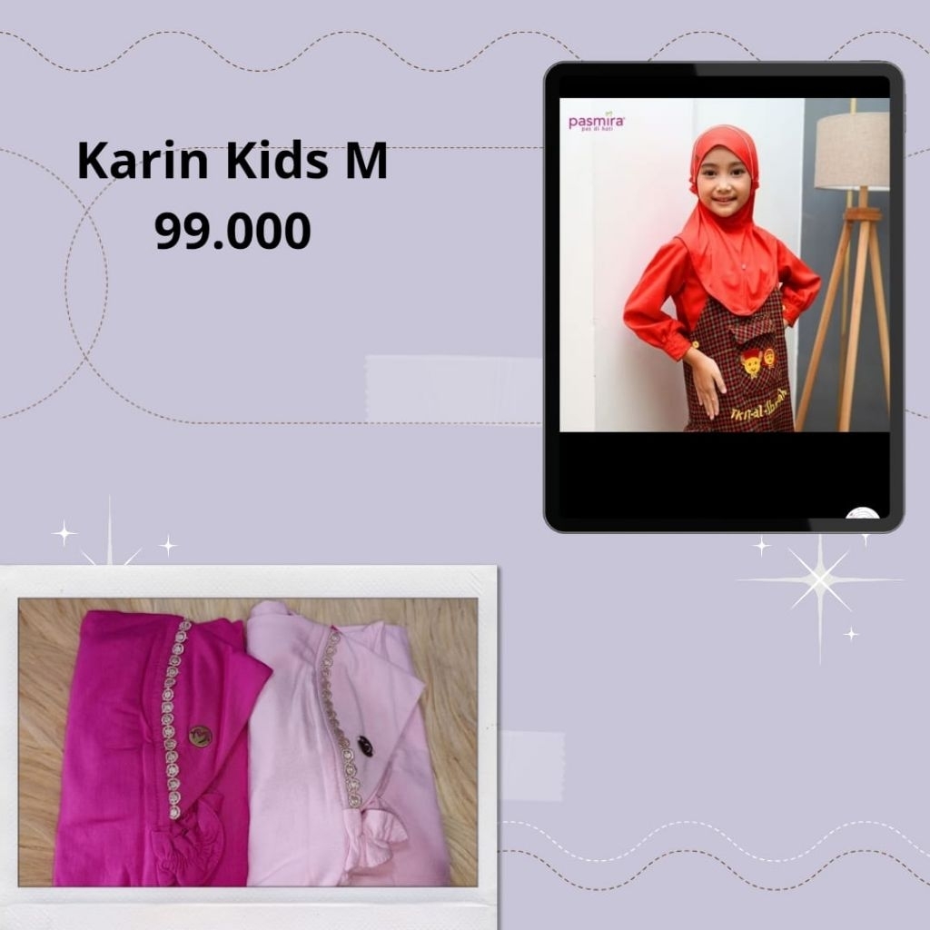 Hijab Anak Karin Kids By Pasmira