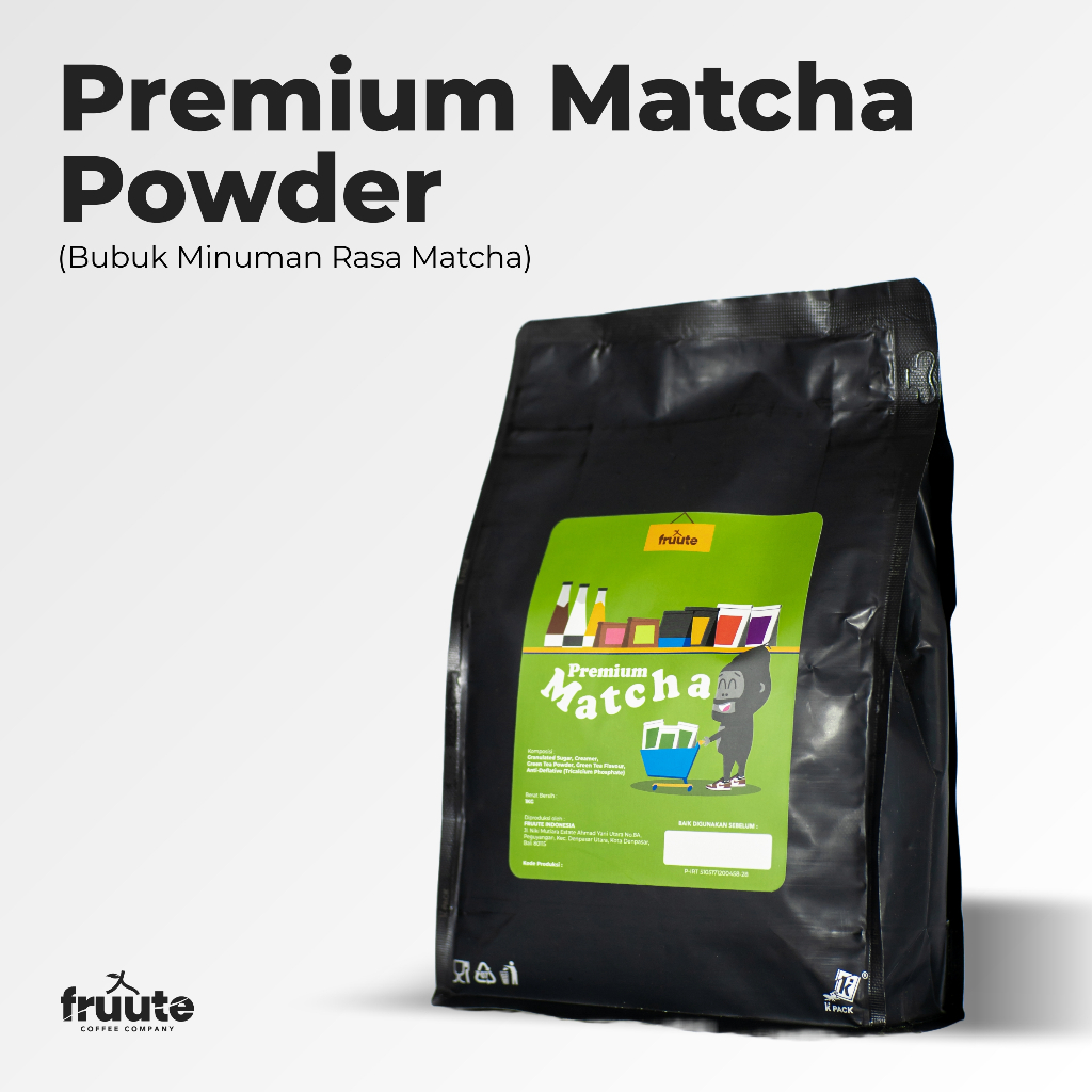 

Premium Matcha Powder (Bubuk Minuman Rasa Matcha) - 1kg
