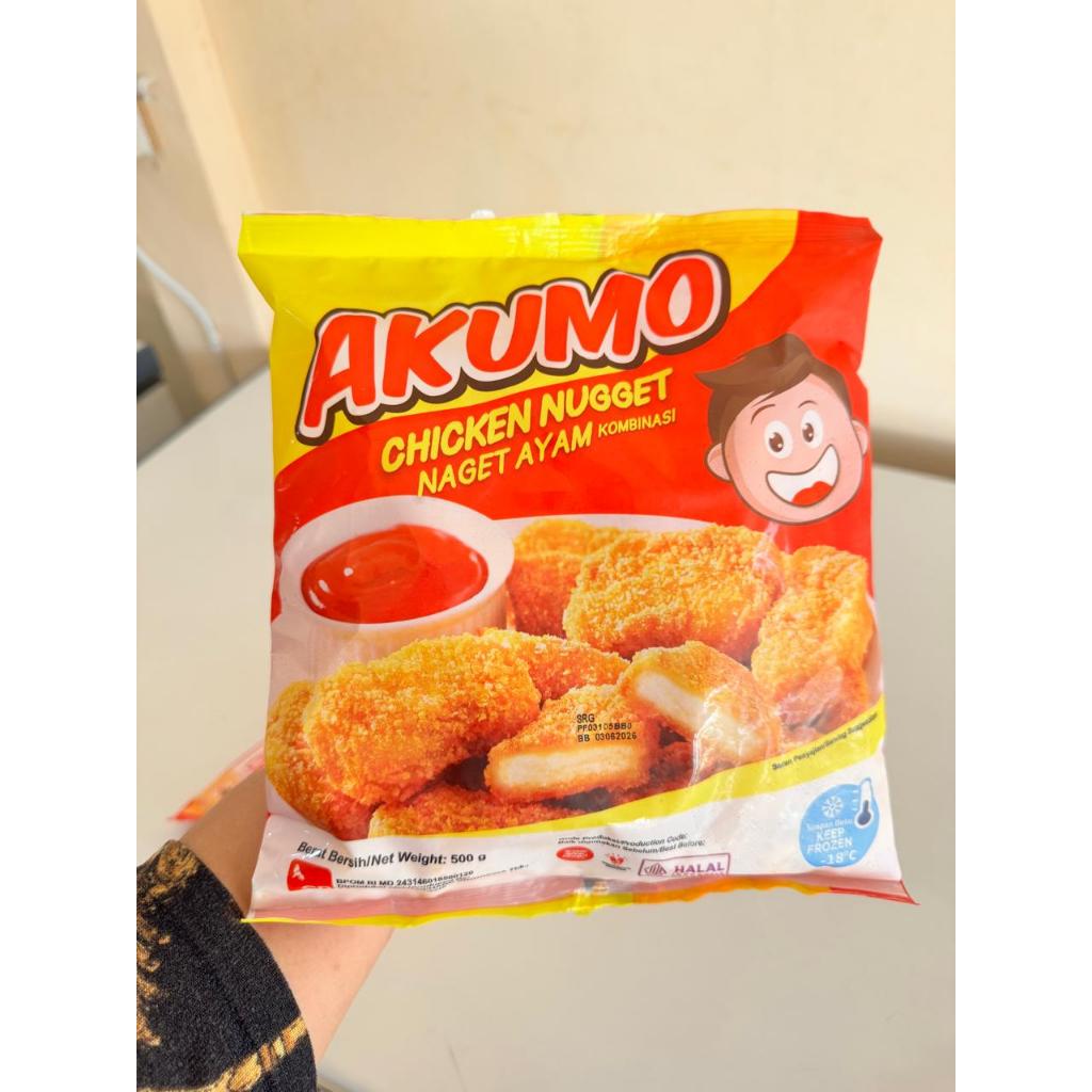 

Nugget Ayam Akumo 500gr - Kemasan Terbaru, Frozen Food
