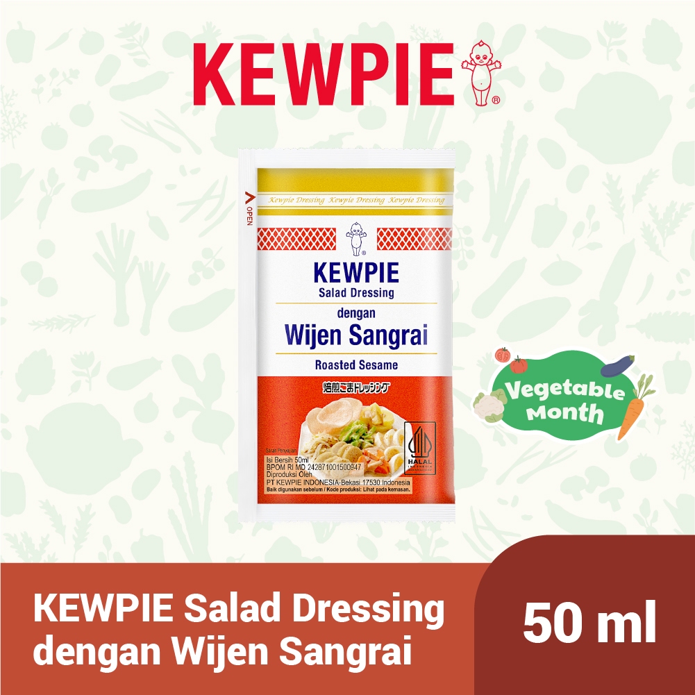 

KEWPIE Salad Dressing Saus Siram Dengan Wijen Sangrai 50 ml