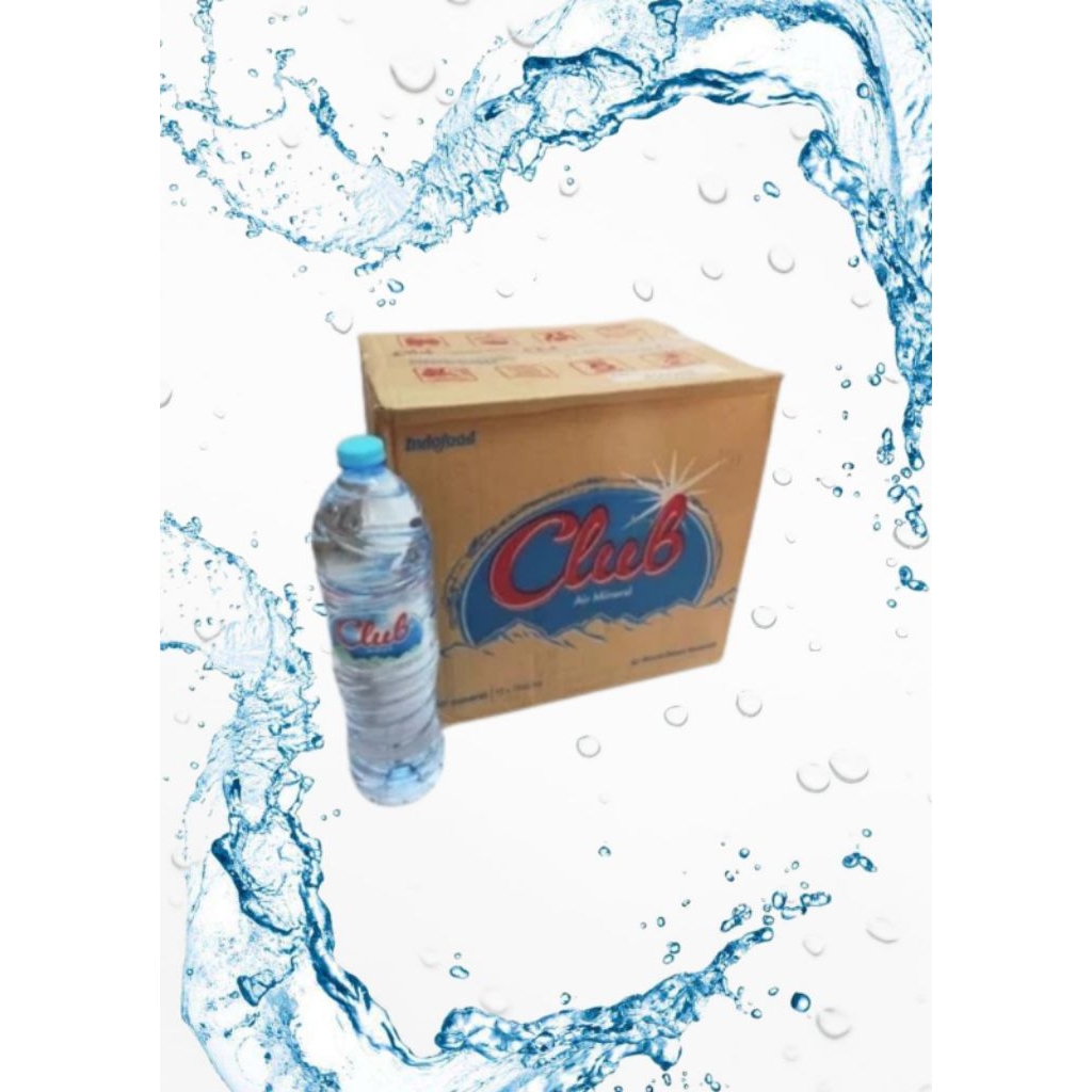 

Air Mineral Club 1500 ml ( 1 dos isi 12 botol )