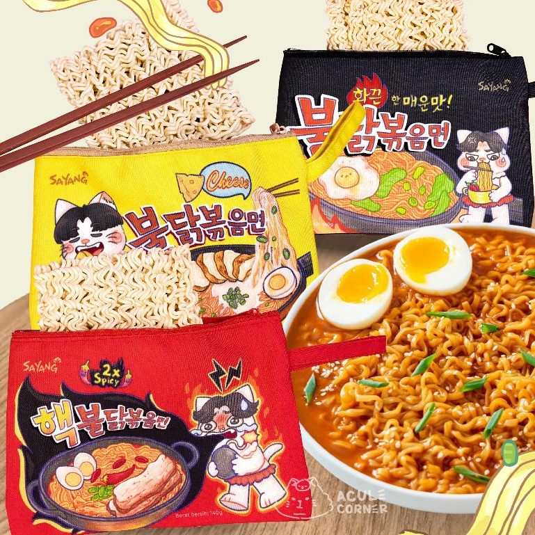 

ACULE CORNER - Samyang Pouch Tempat Pensil Mie Ramen