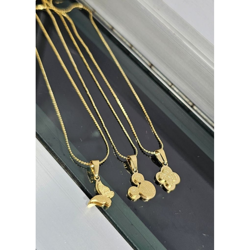 kalung anak titanium ,kalung liontin titanium