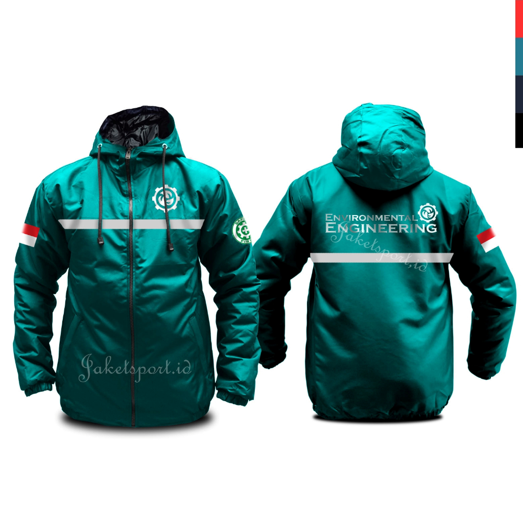 JAKET PRIA TEKNIK LINGKUNGAN | JACKET ELEGAN ENVIRONTAL ENGINEERING | SCOTLIGHT PARASUT SEMI WF