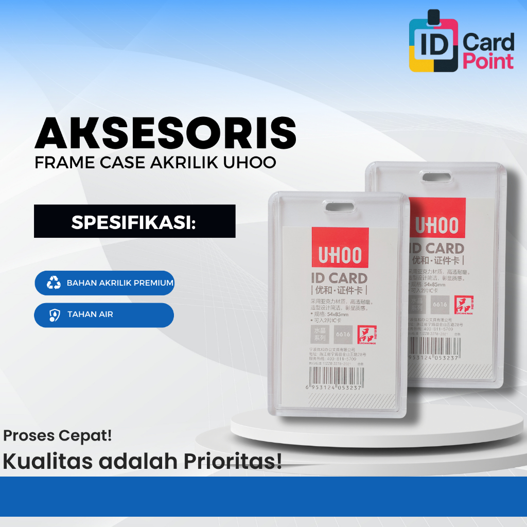 

Frame UHOO ID Card/Frame Akrilik Premium