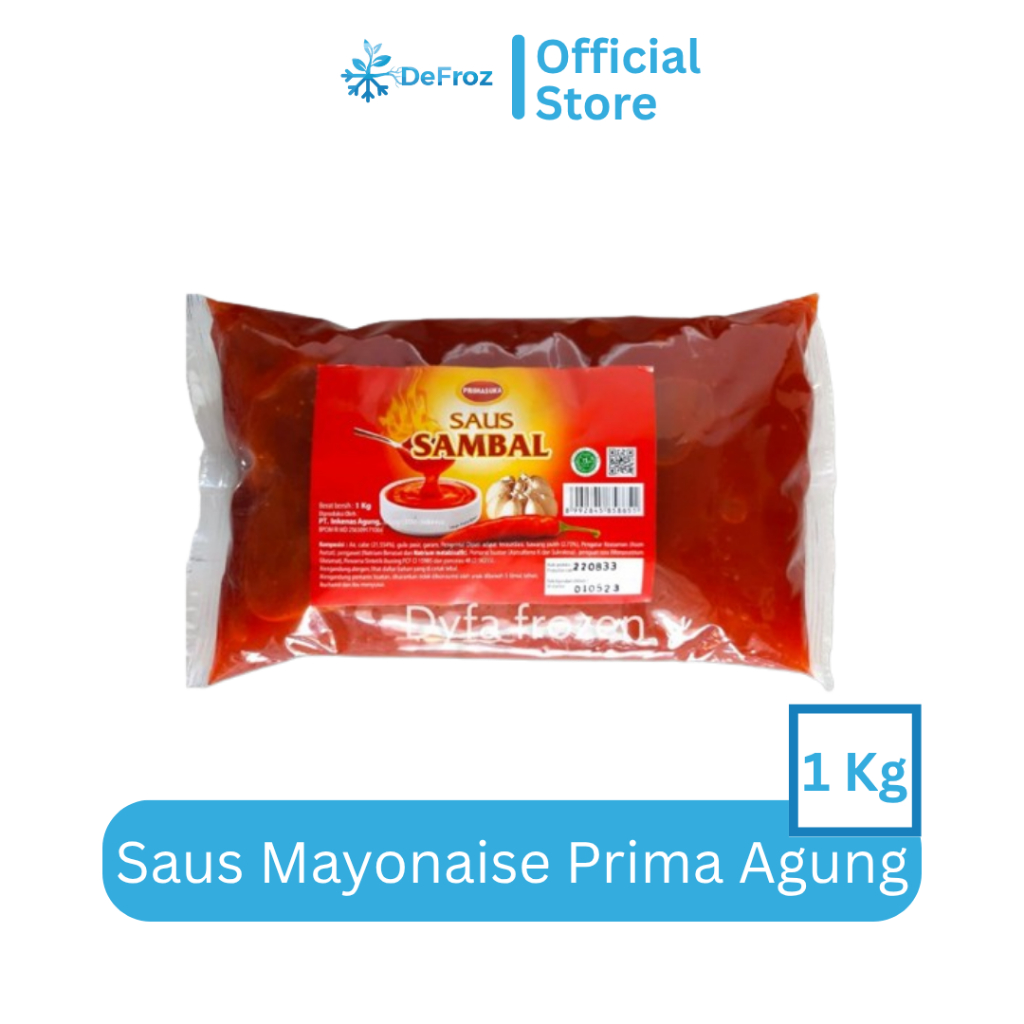 

PRIMA AGUNG Saus Cabe 1 Kg - Saus Sambal