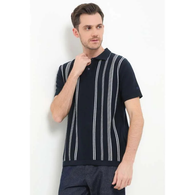 Obermain Famous Knit Polo Shirt Pria