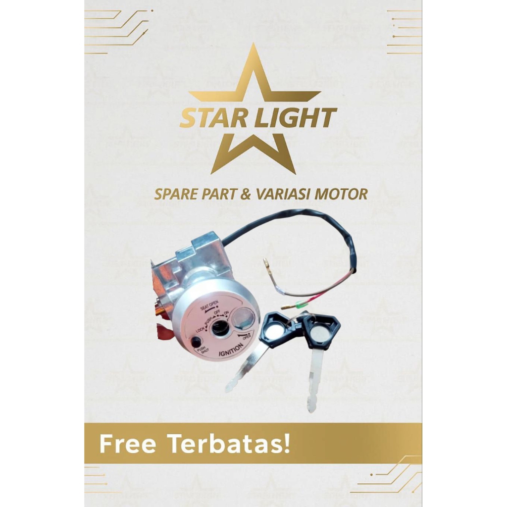 KUNCI KONTAK SET PLUS KUNCI JOK BELAKANG MIO SOUL GT JUPITER Z NEW ROBOT Z