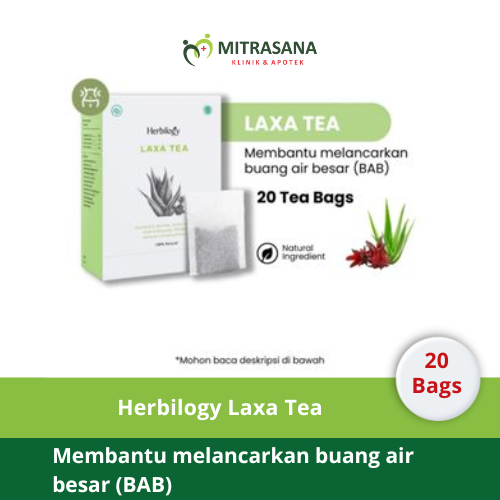 

Herbilogy LAXA TEA - Teh Detox Pembersih Usus untuk BAB - 20 Kantong Teh Detox Drink