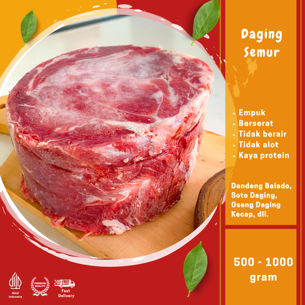 

Daging Semur Soto Rawon Sop Sapi Australia/Beef Stew 500gr-1000g