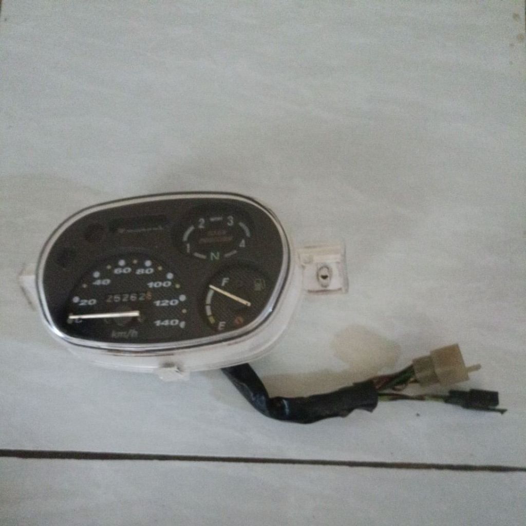 speedometer motor Kawasaki Blitz R komplit SECOND original copotan semua normal fungsi siap pakai