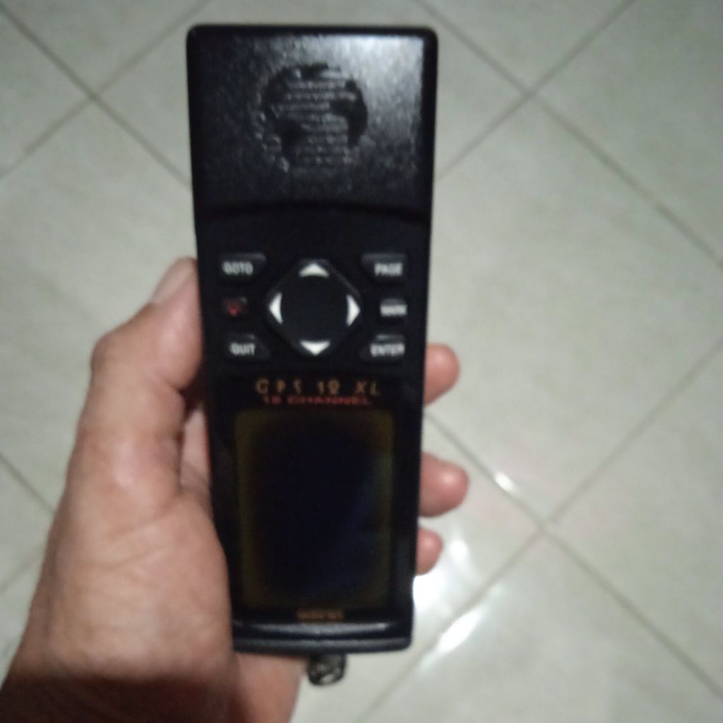 GARMIN GPS 12XL# GPS 12XL Kondisi MATOT Tanpa adaptor