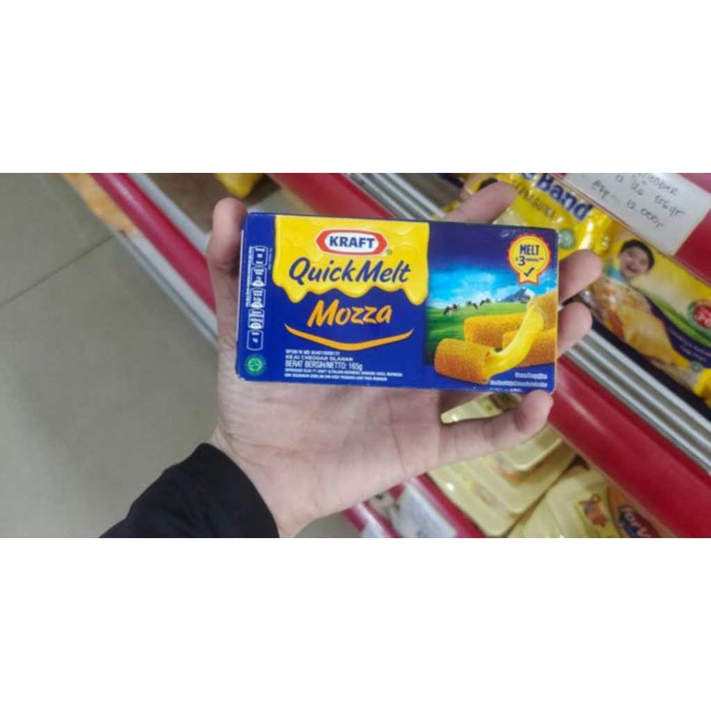 

kraf quick melt mozza 165 gram