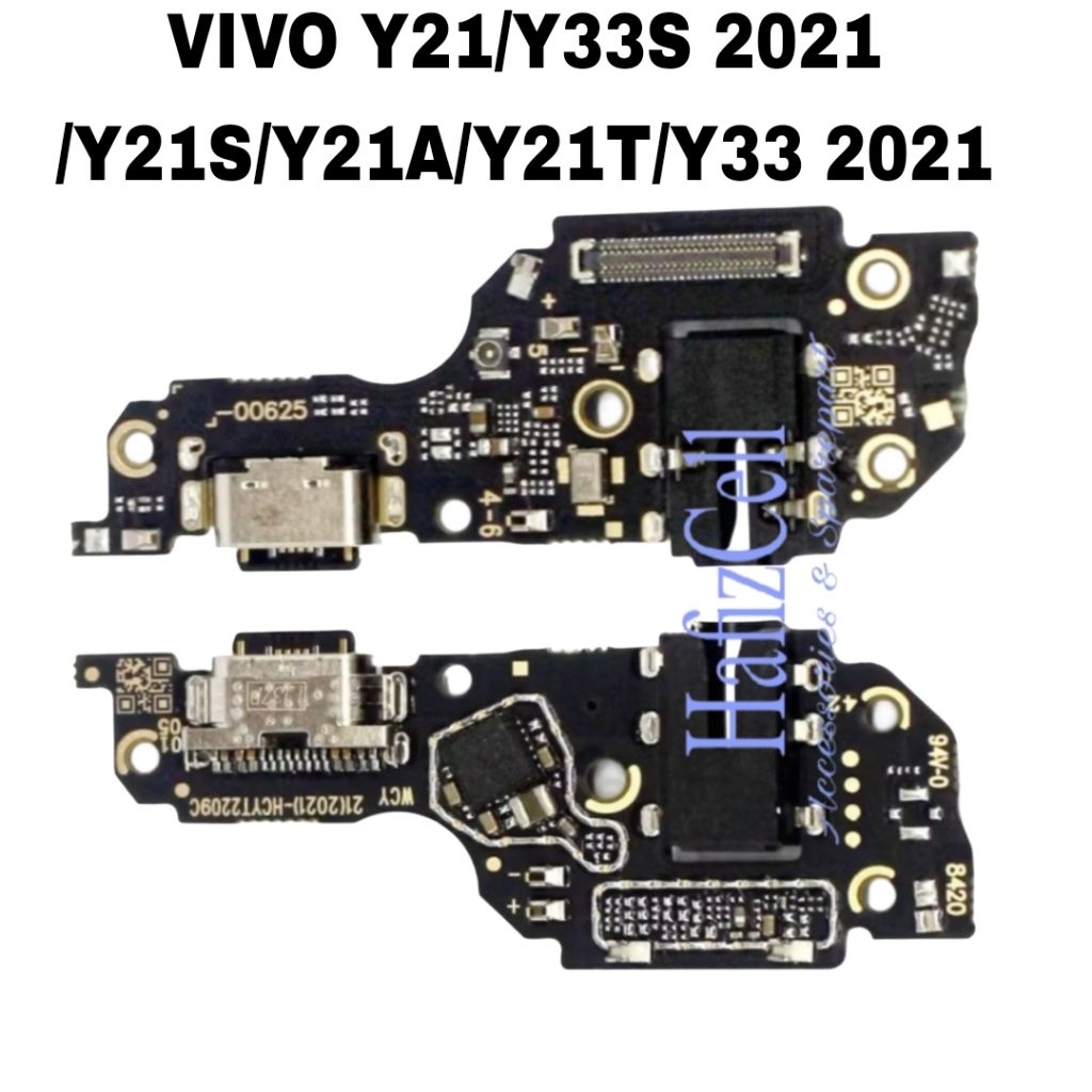 PCB CAS / CONECTOR CAS / PAPAN CAS HP VIVO Y21 / Y21A / Y21T / Y33 2021 / Y33S 2021
