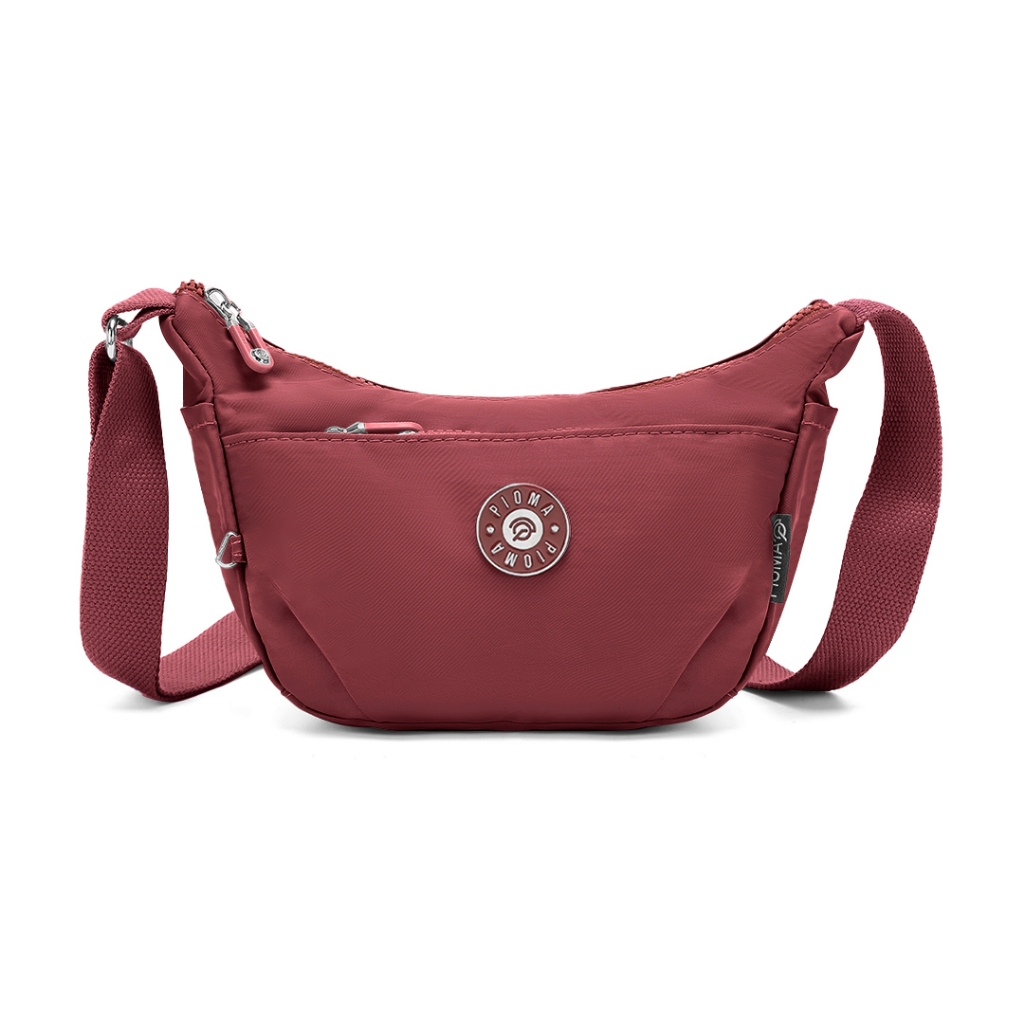 Pioma Alyssa Sling Bag - Tas Selempang Bahu Wanita - Shoulder Bag  Pioma - Tas Selempang Nilon Pioma