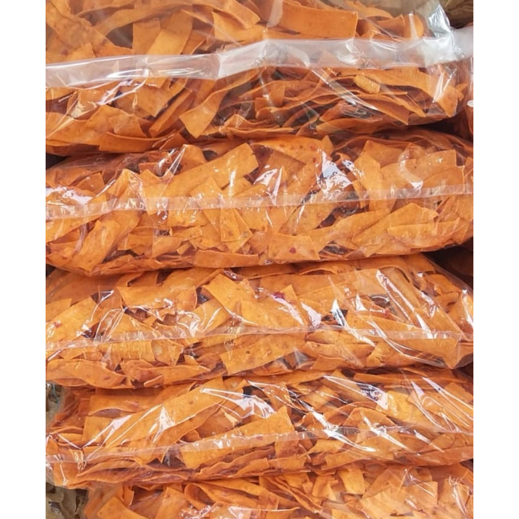 

PROMO 5kg KERUPUK SLONDOK MENTAH PEDAS GURIH