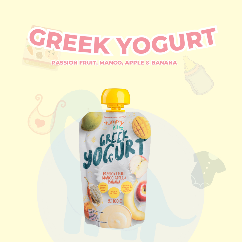 

Yummy Bites Greek Yogurt - Passion fruit - Minuman bayi