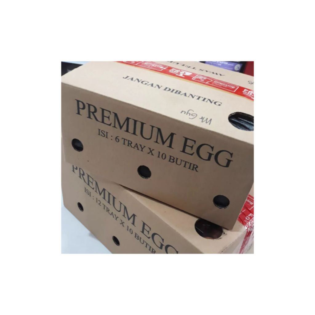 

(Khusus Pre-Order)Telur Ayam Omega 3 O-EGGS grade A 1 Dus isi 6 Pack (60butir).