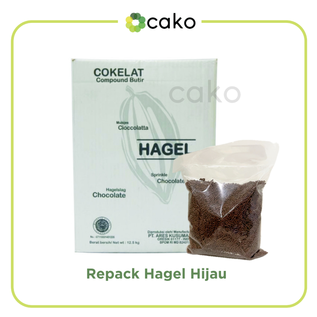 

(REPACK) Meises Hagel Hijau 250gr & 500gr / Meses Coklat