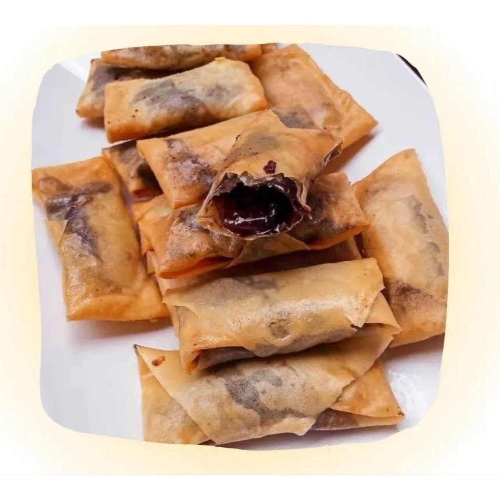 

Pisang Cokelat Lumer Isi 5 Pcs Jumbo