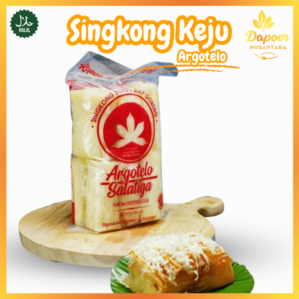 

Singkong Keju Argotelo Salatiga Extra Keju Stik Original Frozen Siap Goreng Oleh Oleh Khas