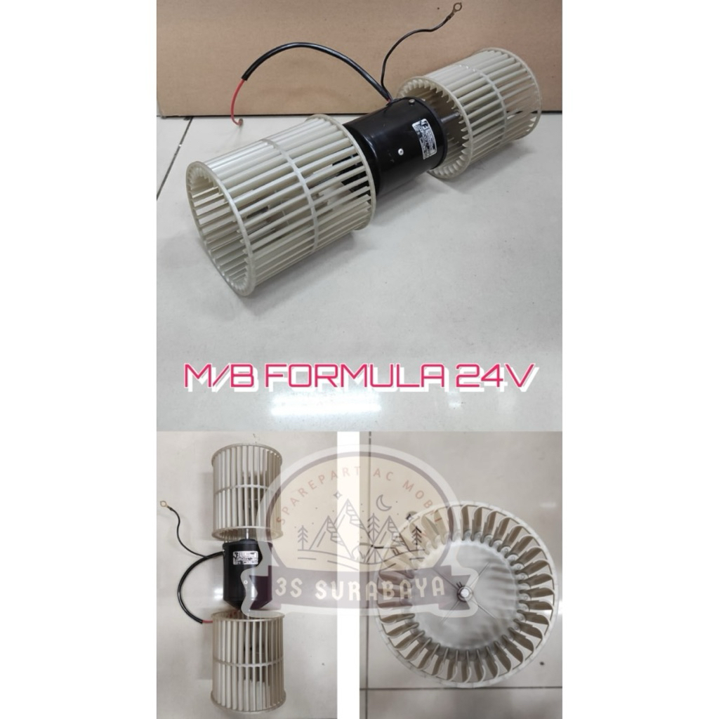 Motor Blower Formula 24 Volt Ac mobil Asli Universal (Baru/New)