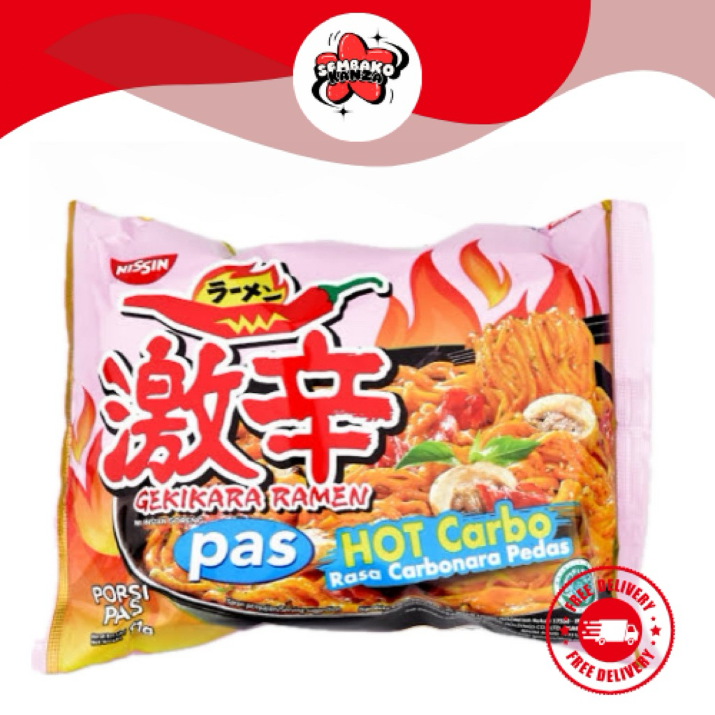 

Nissin Gekikara Ramen Hot Carbonara 80gr | Sembako Kanza