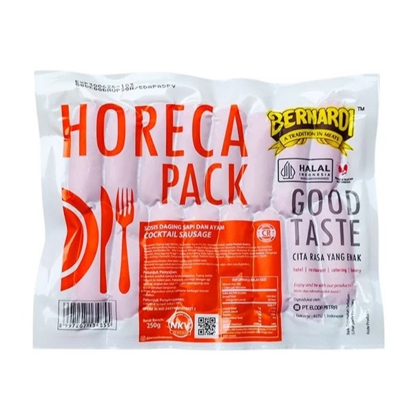 

Bernardi sosis cocktail 250 gr