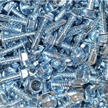 Skrup Sekrup Baud Baut Alat Pemasang Rangka Baja Ringan Plat Besi Serbaguna Drilling Screw 1000 Pcs