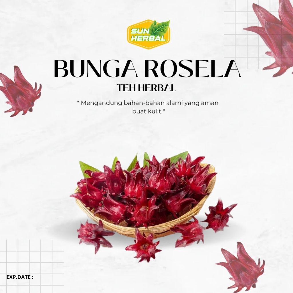 

Bunga Rosela Kering 20 Kg
