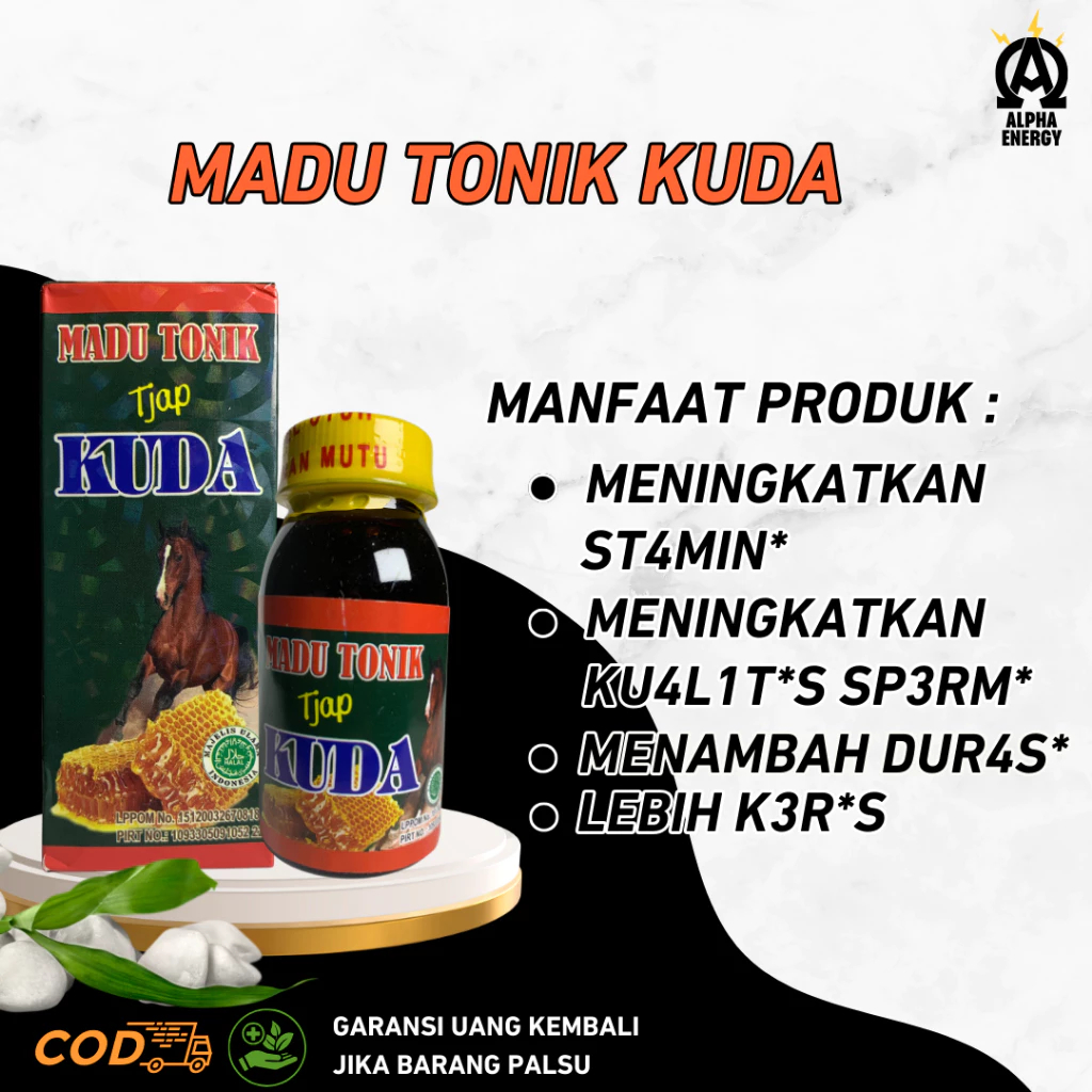 

Madu Tonik Kuda Hijau Madu Stamina Pria Kuat Tahan Lama / Madu Pria sejati