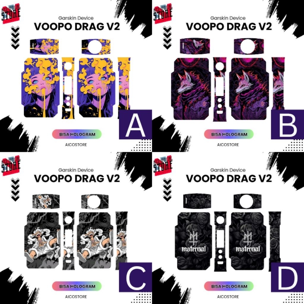 

Body Protected Derag Two Stroke Motif Bisa Custom