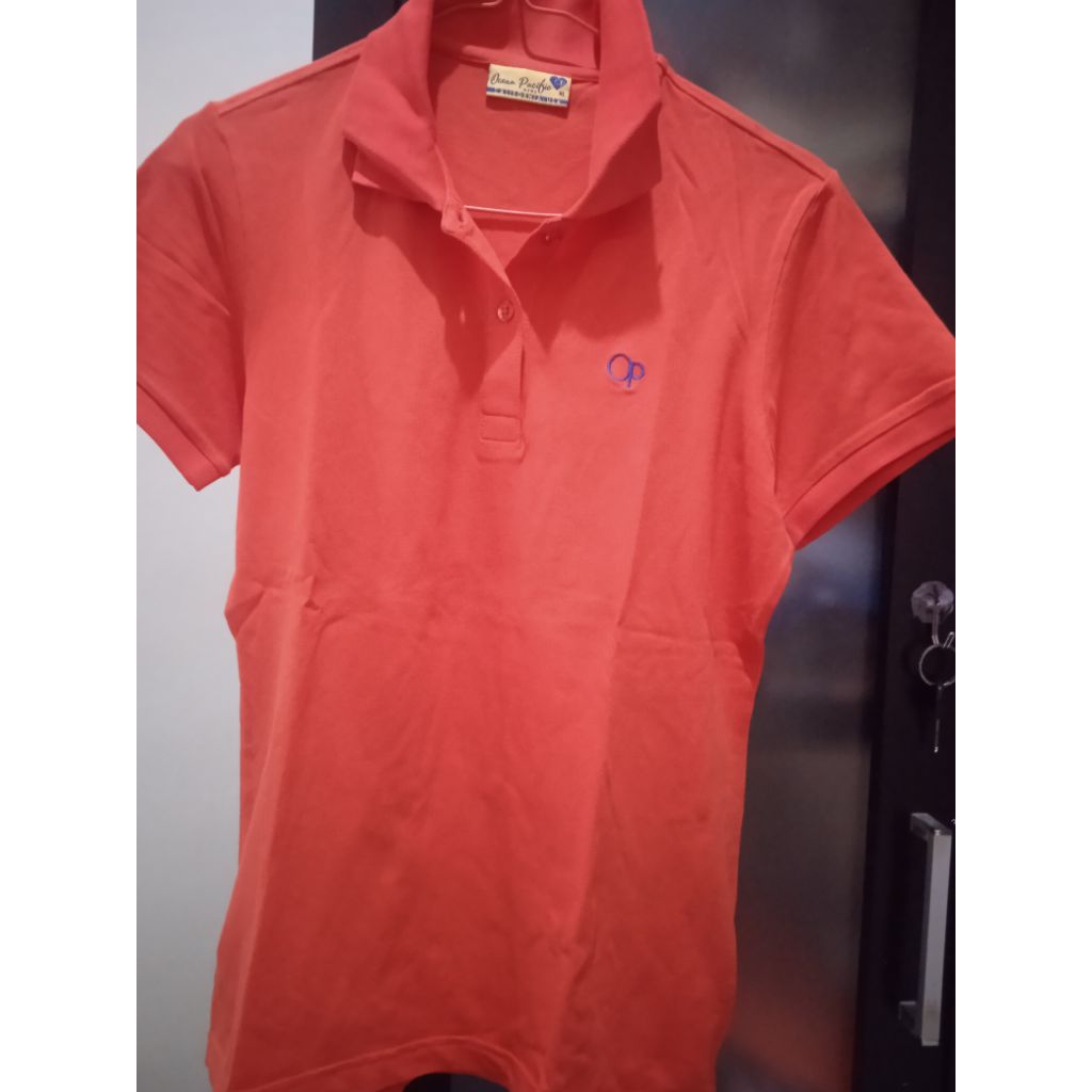 Kaos Kerah ORANGE,OCEAN PACIFIC