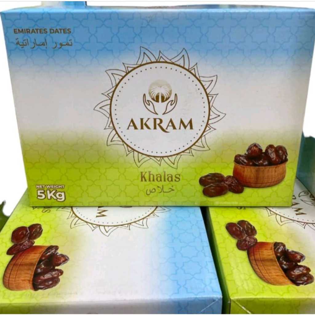 

Kurma Khalas Akram 5 Kg | Oleh-oleh Haji & Umroh