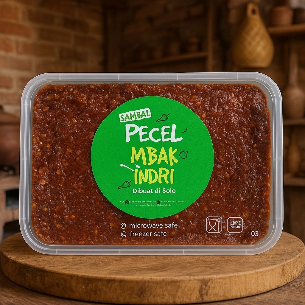 

Sambal Pecel Mbak Indri Asli Solo 1kg