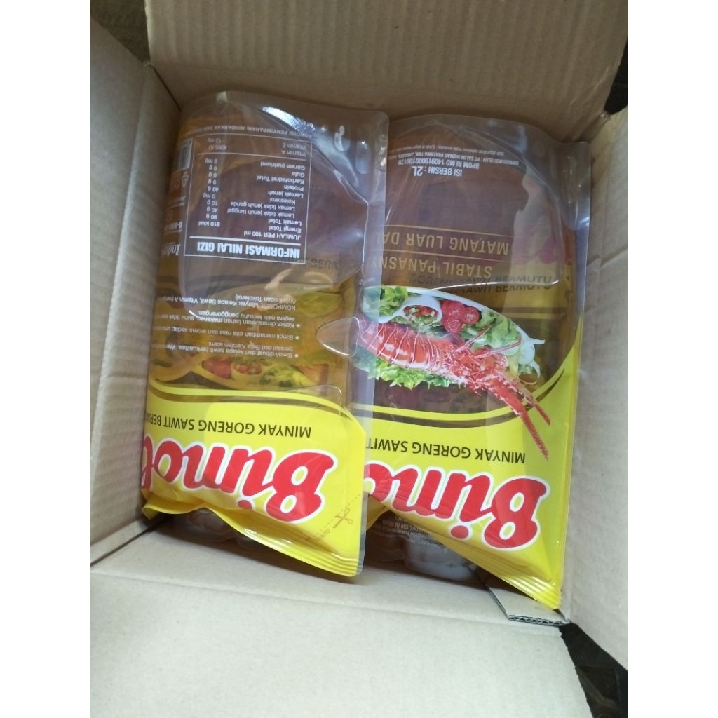 

minyak 2 liter 1 karton (utamakan tanyakan stok dulu sblm co)