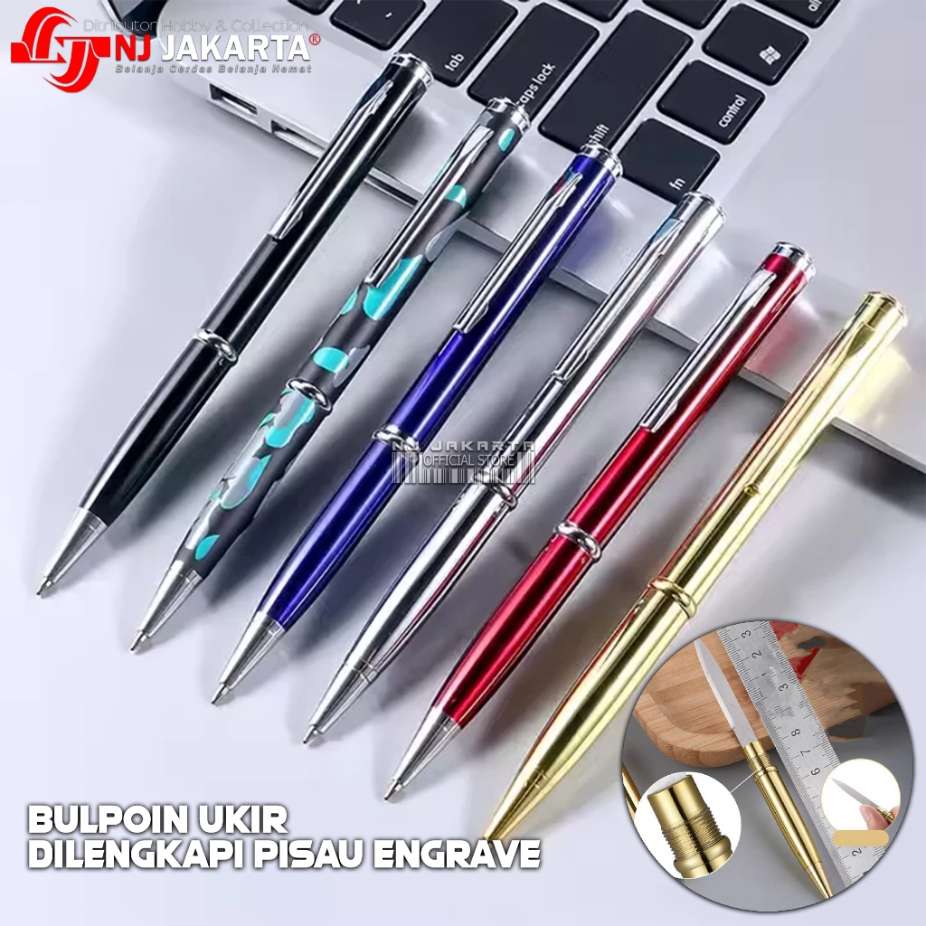 

Bulpoint Serbaguna Pulpen Engrave Ukir Isi Bisa Di Ganti Dengan Bulpoint Biasa