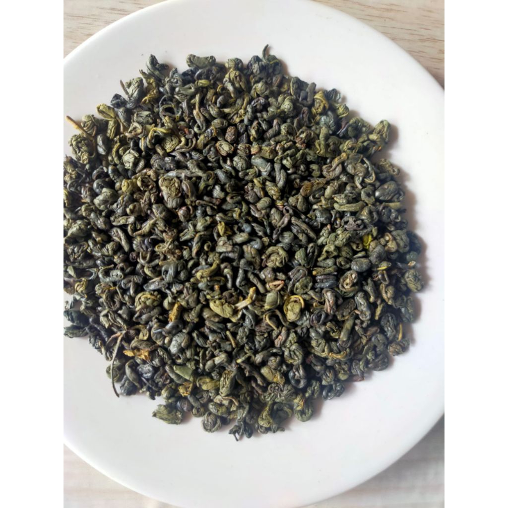 

Teh Hijau Gunpowder | Gunpowder green tea premium
