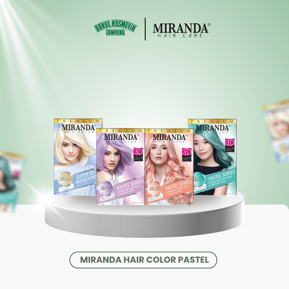 MIRANDA Hair Color Pastel / Pewarna Rambut