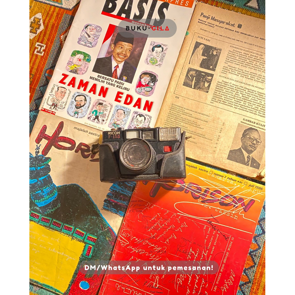 PRELOVED MAJALAH BASIS MAJALAH PANJI MASYARAKAT MAJALAH HORISON