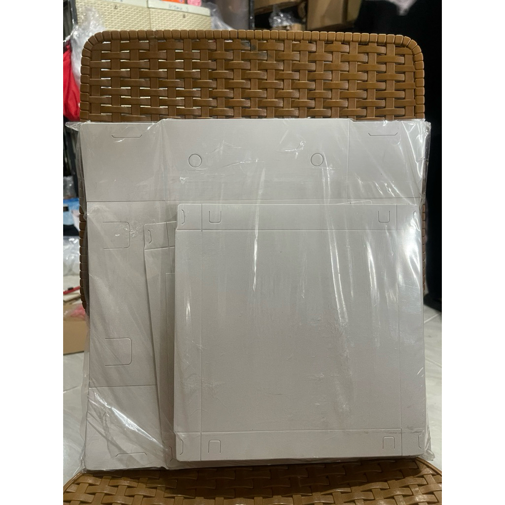 Dus makan putih 18x18 isi 50